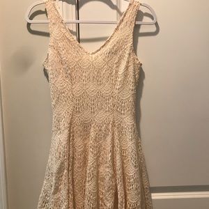 Ivory Lace Dress